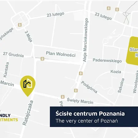 Lejlighedshotel Serenity - Old Town By Friendly Poznań